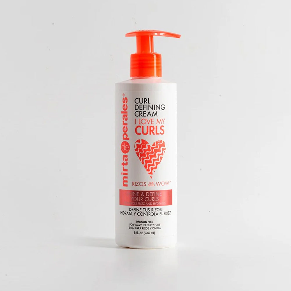 Mirta de Perales Love My Curls Hair Cream. With Coconut Oil & Shea Butter. 8 oz