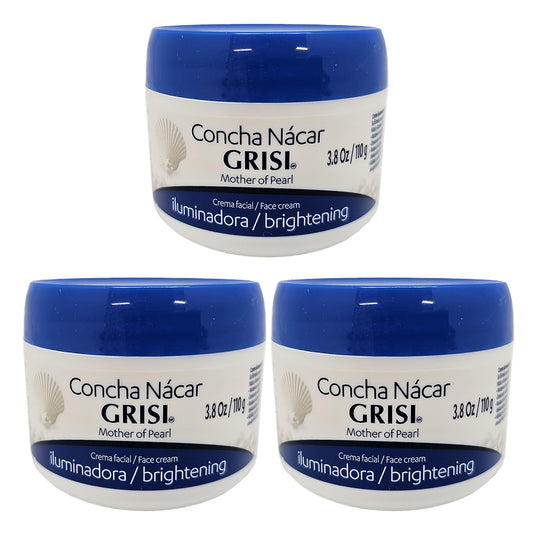 Grisi Cream Concha Nacar 3.8 Oz - Pack 3