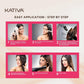 Kativa Straightening Antifrizz Xtreme Care Kit - Ultimate Frizz Control & Smooth Hair, 1 Kit
