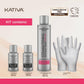 Kativa Straightening Antifrizz Xtreme Care Kit - Ultimate Frizz Control & Smooth Hair, 1 Kit