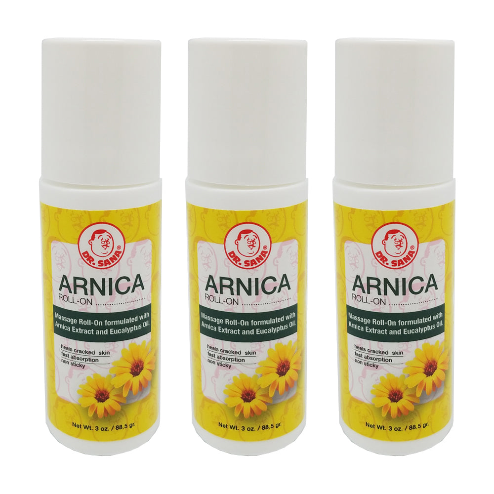 Dr Sana Arnica Roll on 3 oz. Pack of 3