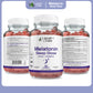 Health Dose Melatonin 6 mg Extra Strength Gummy, for Restful Sleep Supplements for Adult Mixed Berries Flavor 90 Gummies.