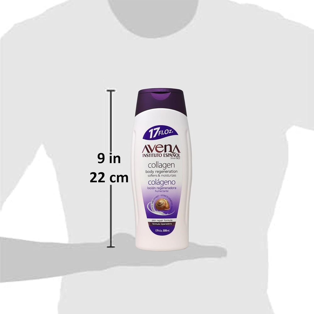 Instituto Español Avena Collagen Hand & Body Lotion 17 Fl Oz.