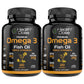Health Dose Premium Omega 3 Fish Oil Triple Strength x 120 Softgels - Pack of 2