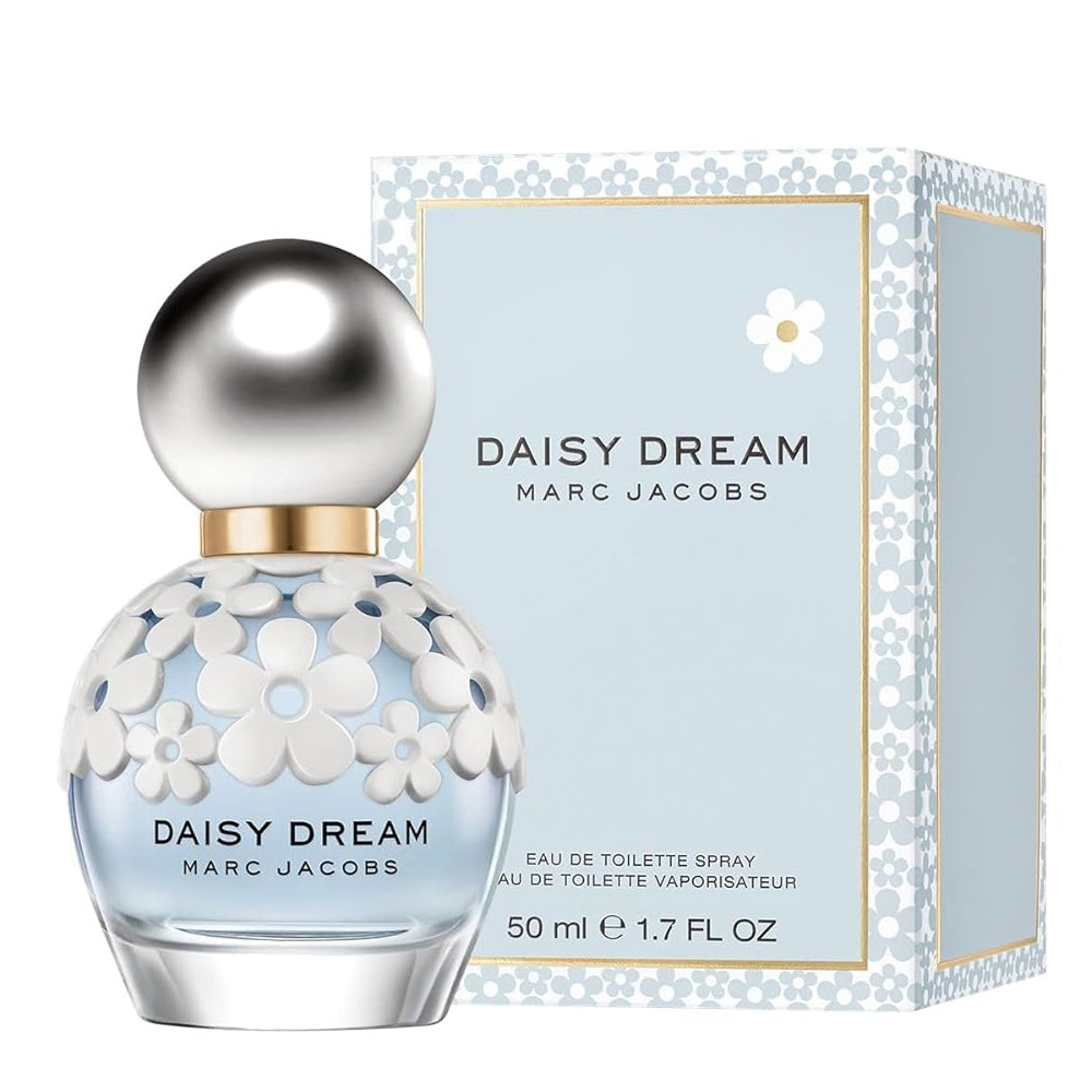 Marc Jacobs Daisy Dream Eau de Toilette Spray for Women – Floral Fruity Scent 1.7 oz