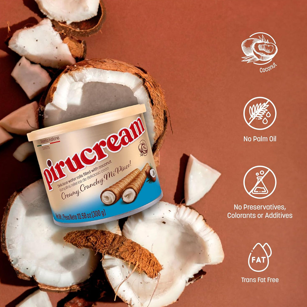Pirucream Coconut Large Can 10.59 Oz