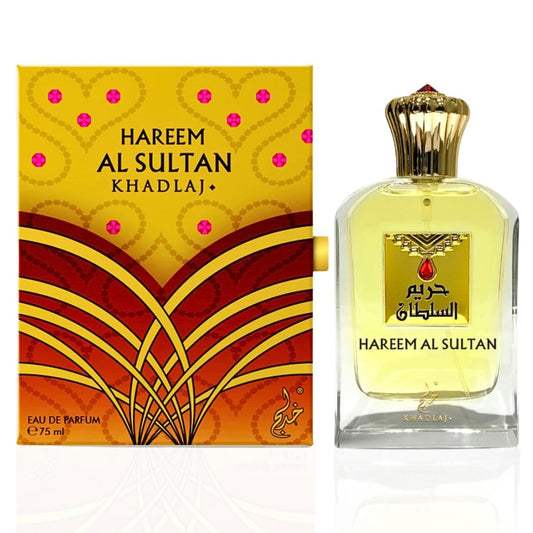 KHADLAJ PERFUMES Hareem Al Sultan Eau de Parfum Spray Perfume for Women 75 ml