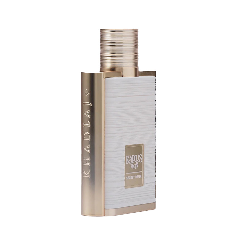 KHADLAJ PERFUMES Karus Secret Musk Eau de Parfum Spray for Unisex, 3.4 Ounce