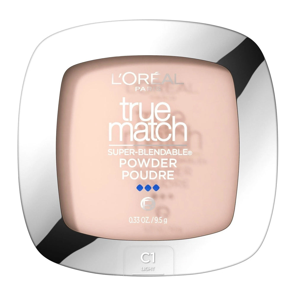 L'Oreal Paris True Match Super Blendable Foundation Powder, C1 Light, 0.33 oz