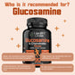 Health Dose Premium Joint Support - Glucosamine Chondroitin MSM Turmeric Boswellia & Hyaluronic Acid - Relieves Inflammation & Discomfort in Back, Knees & Hands - Antioxidant Properties - 90 Capsules