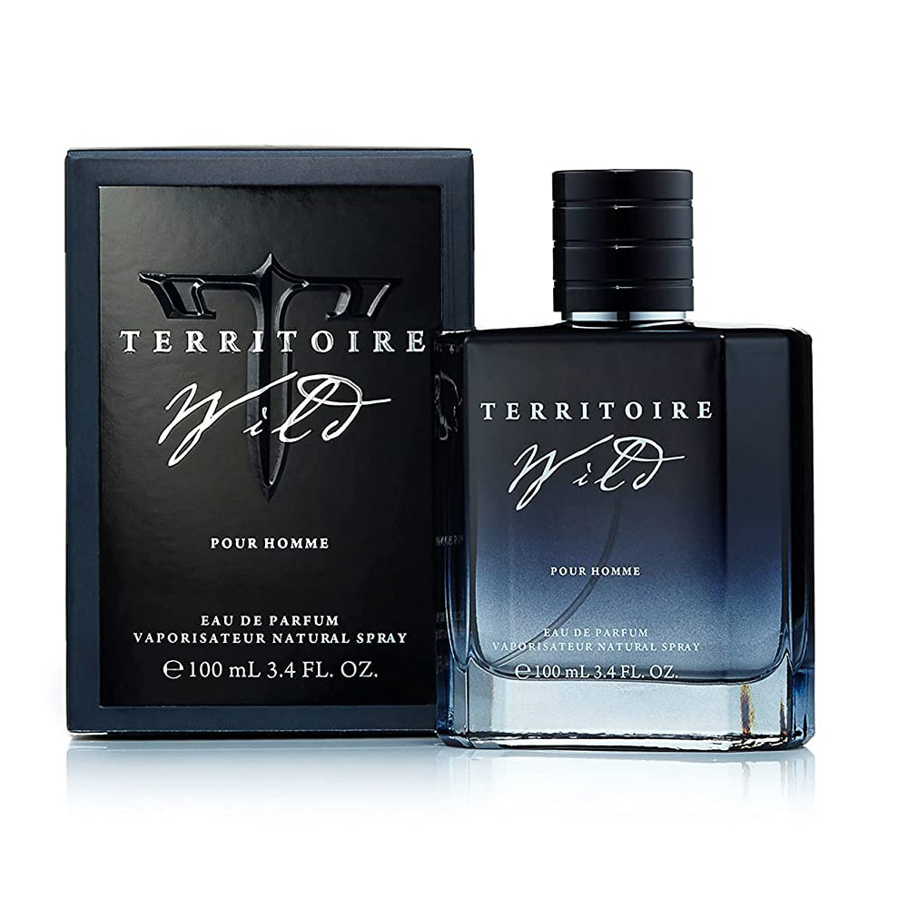 Territoire Wild Eau de Parfum Spray for Men. Crisp & Masculine Fragrance. 3.4 oz