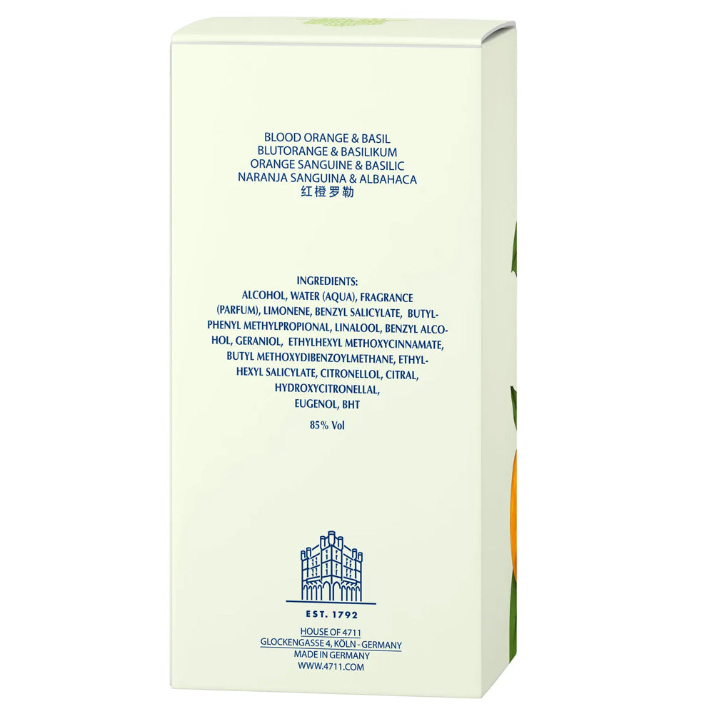 4711 ACQUA COLONIA BLOOD ORANGE & BASIL 5.7 EDC SP