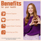 Health Dose Elderberry Plus With Vitamin C, Turmeric, Zinc & More 120 Capsules - Pack of 3