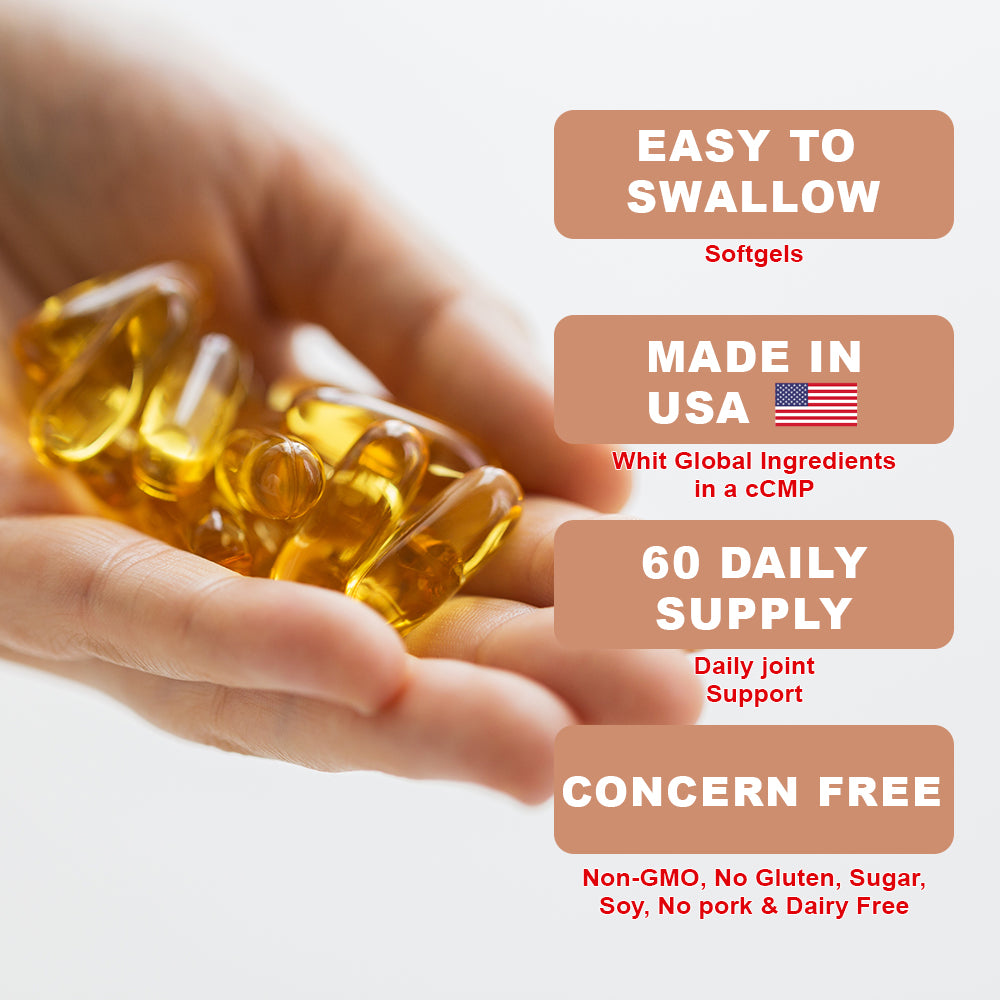 Health Dose Premium Omega 3 Fish Oil Triple Strength x 120 Softgels - Pack of 2