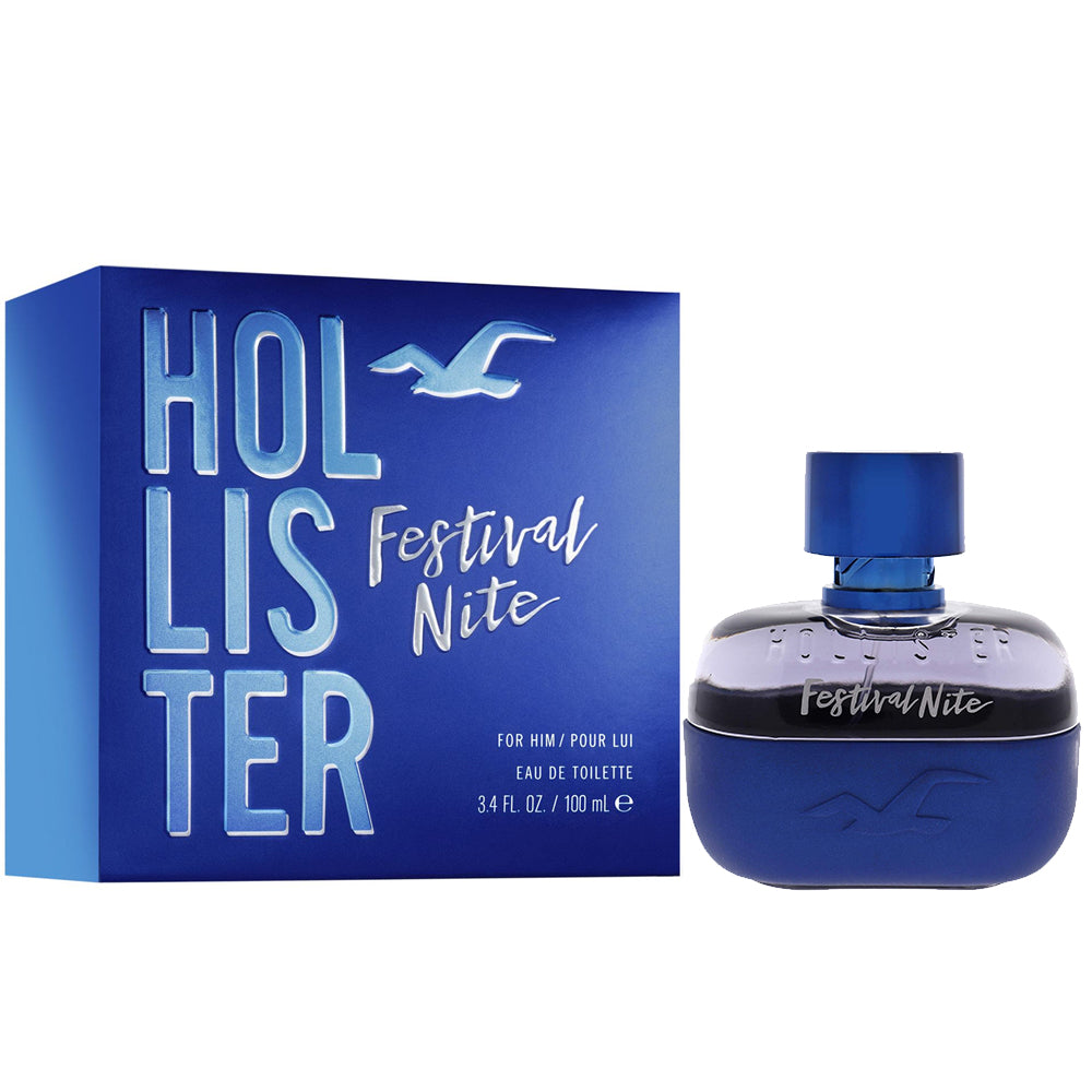HOLLISTER FESTIVAL NITE (M) EDT SP 3.4oz