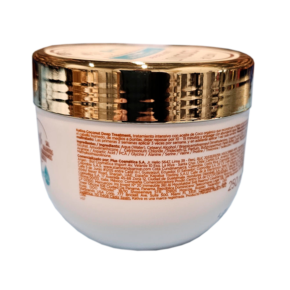 KATIVA COCONUT DEEP TREATMENT x250mL (USA)