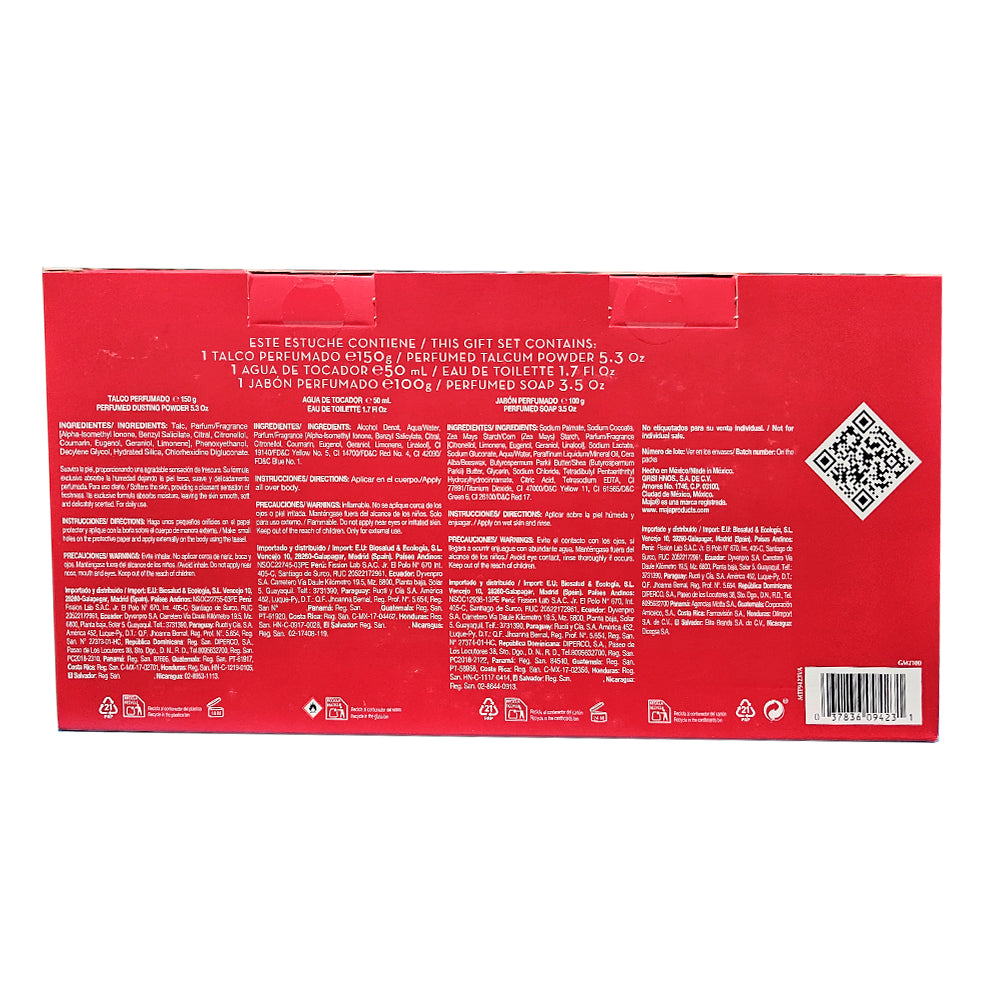 MAJA SET CLASICA TAL150GR + SOAP 100G + EDT 50ML