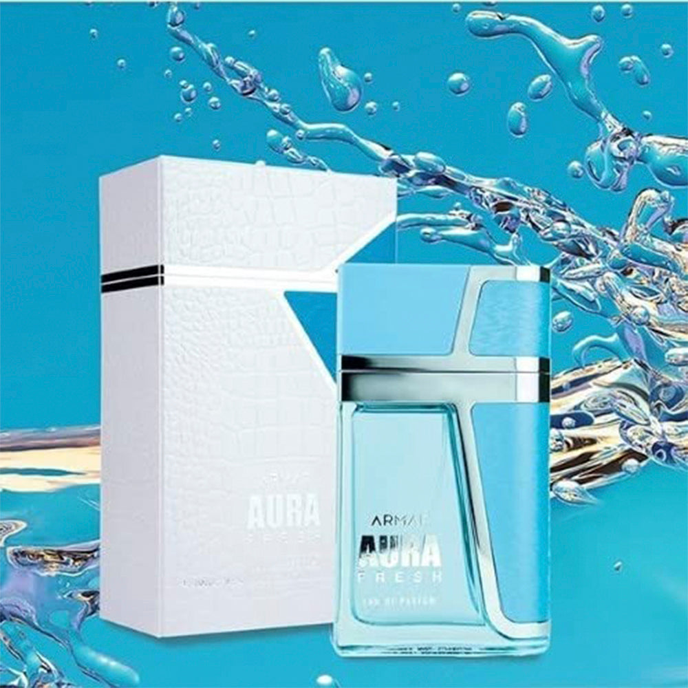 Armaf Aura Fresh Eau de Parfum for Men - 3.4 oz (100ml) Luxury EDP Spray