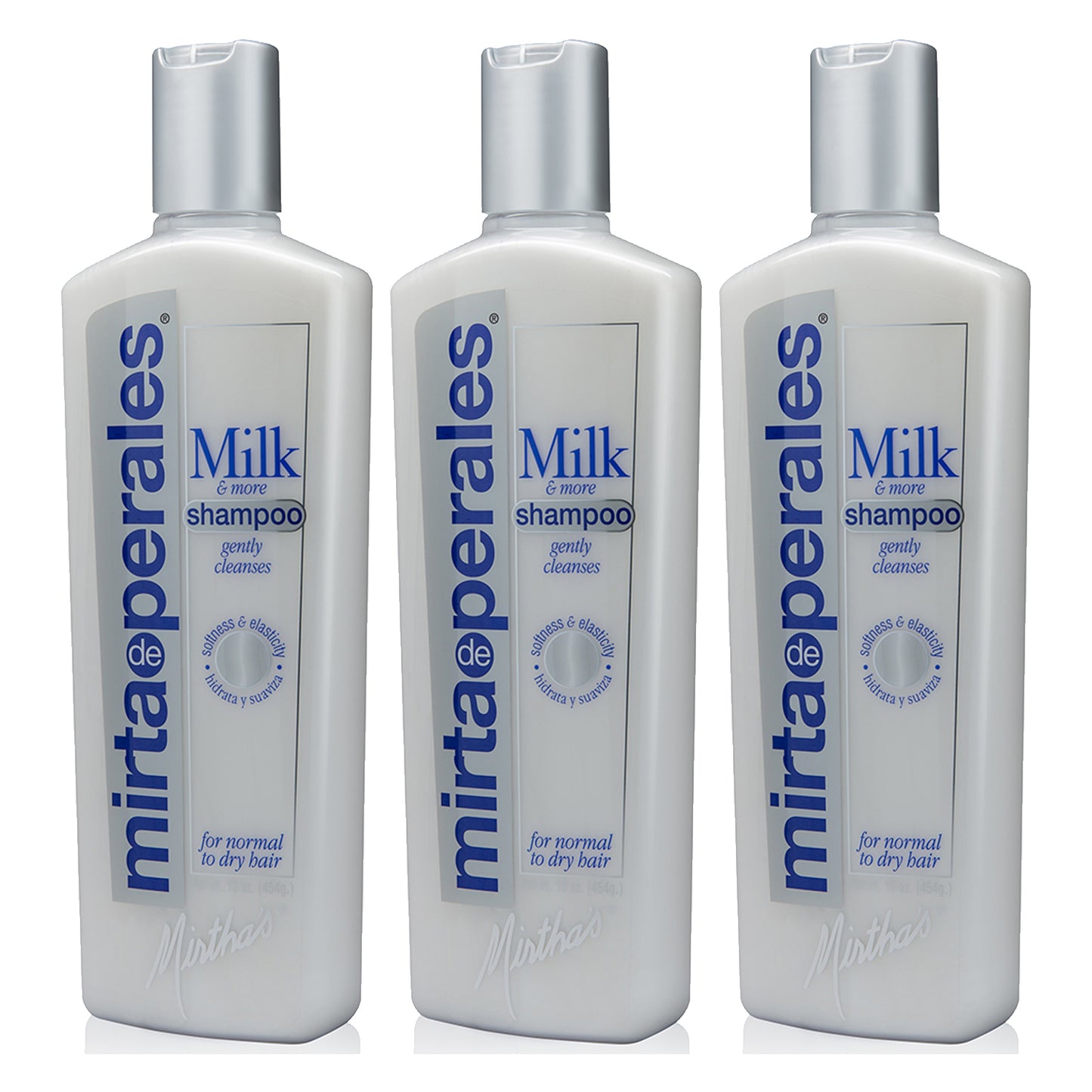 Mirta De Perales Milk Shampoo, Milk Proteins, For Dry Hair 8 Oz.