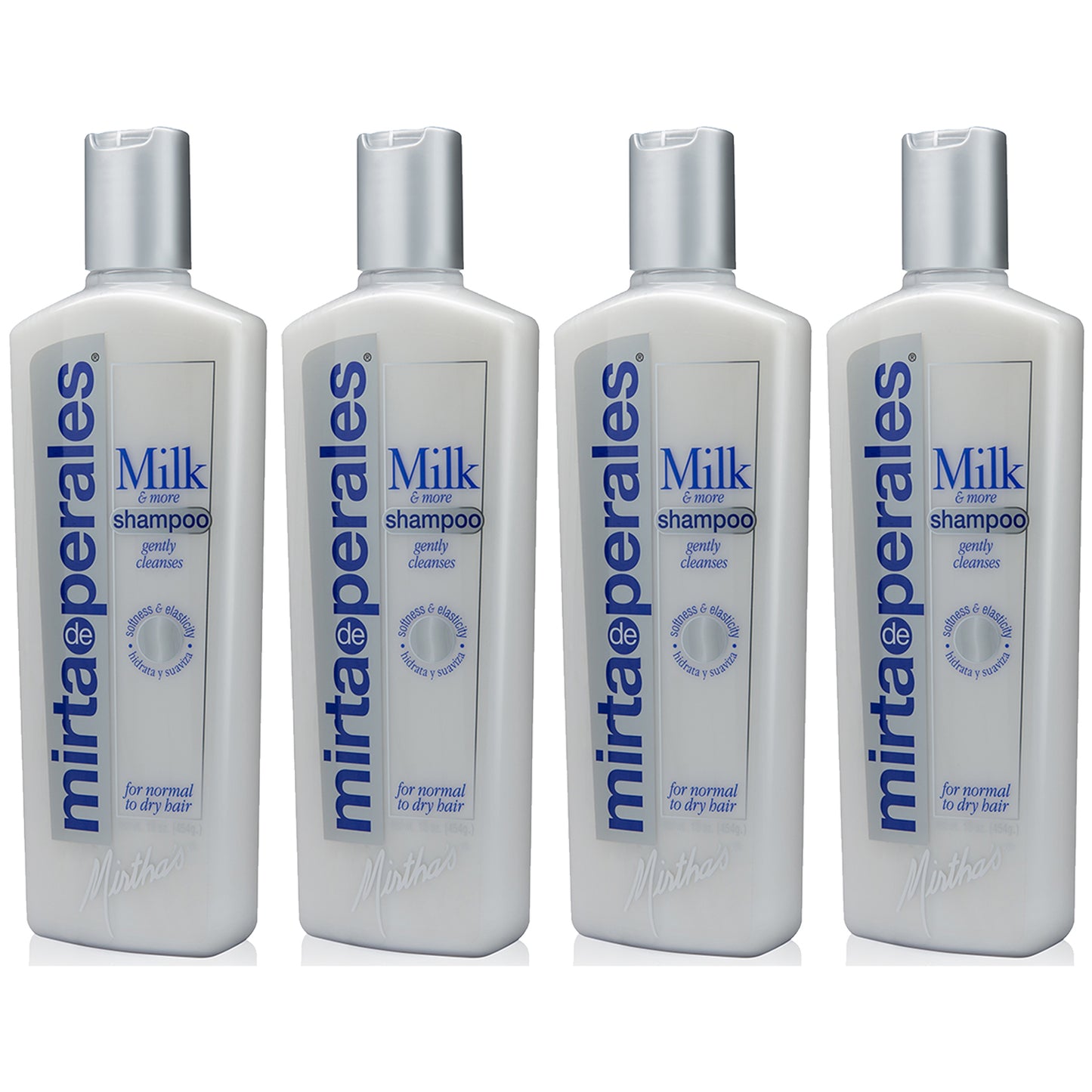 Mirta De Perales Milk Shampoo, Milk Proteins, For Dry Hair 8 Oz.