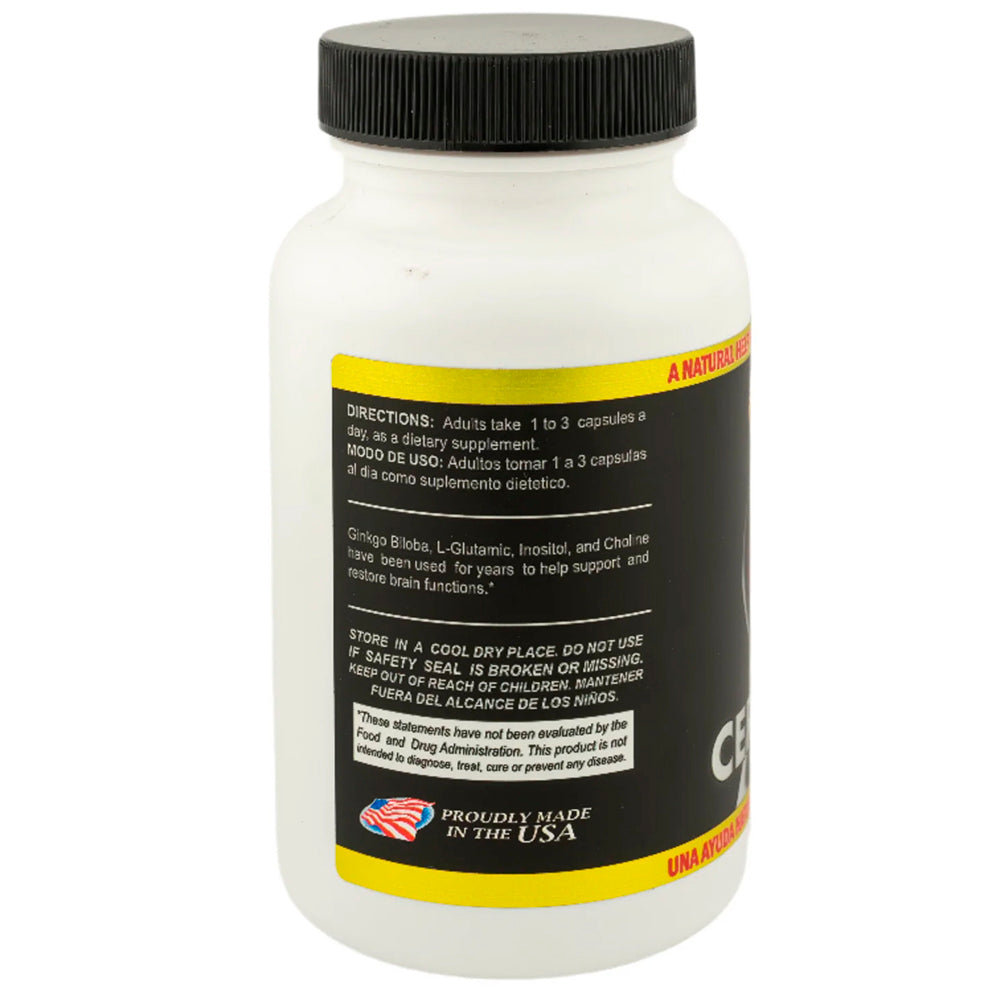 Sunshine Naturals Cerebrina With Ginkgo Biloba & L-Glutamic 90 Capsules