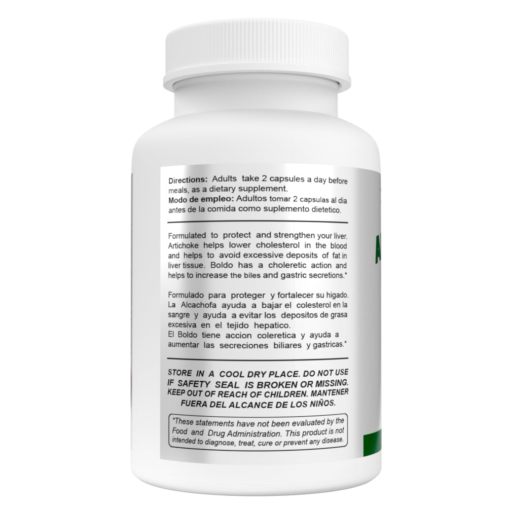 Sunshine Naturals Artichoke Supplement. Weight Loss and Liver Support. 60 Caps