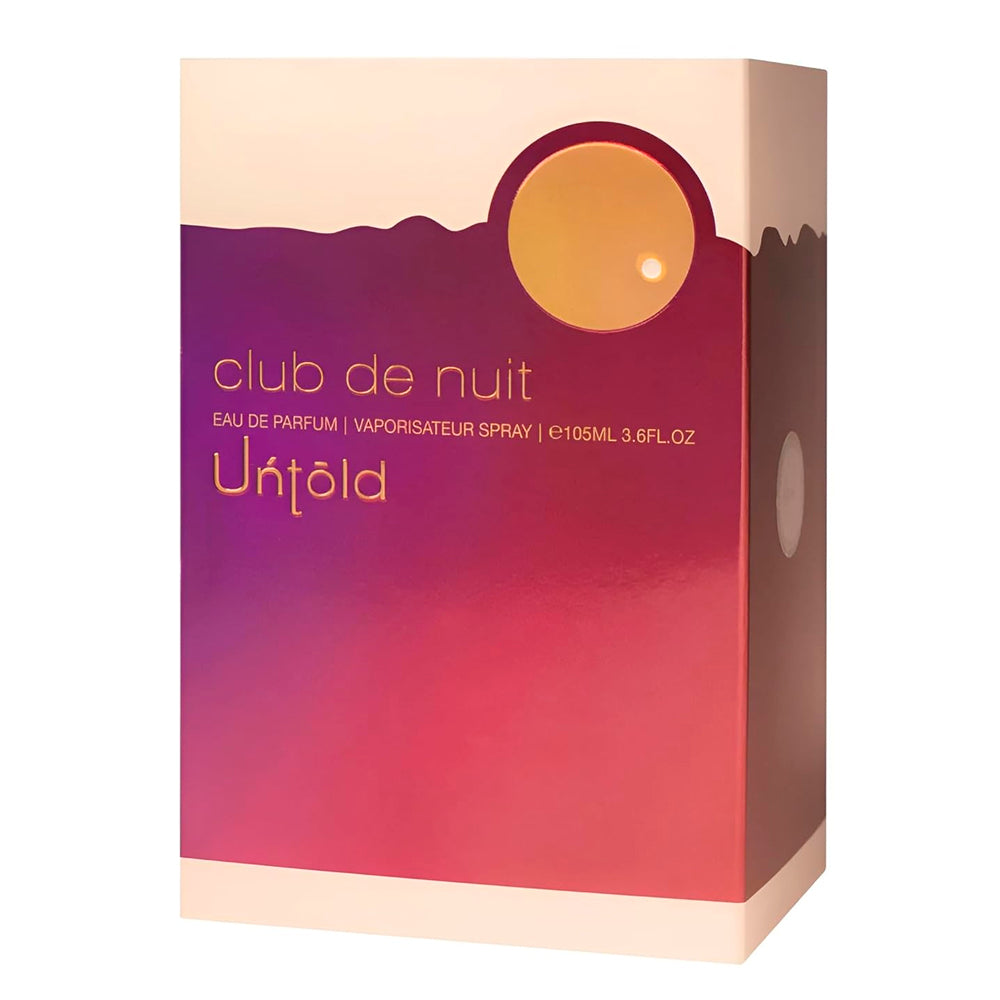Armaf Club De Nuit Untold for Men Eau de Parfum 3.6 Oz