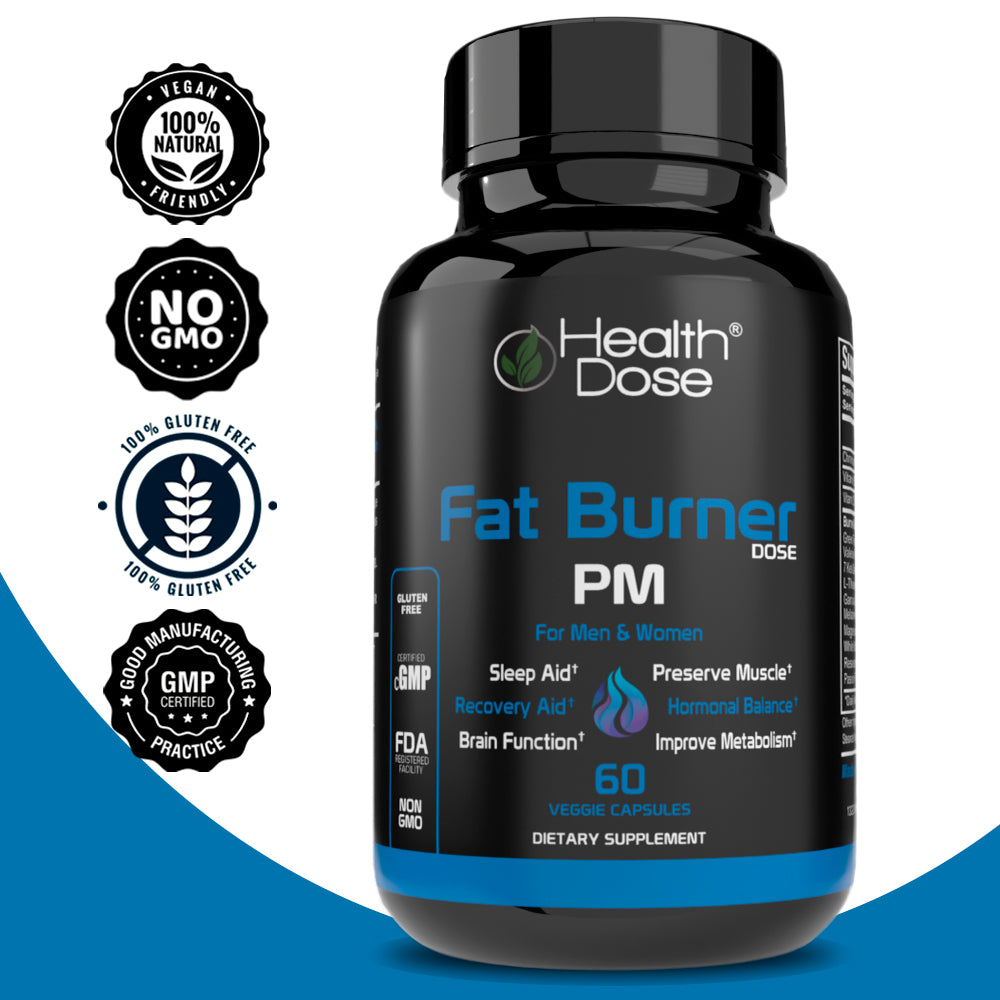 Health Dose Fat Burner - PM Nighttime - Pack of 5