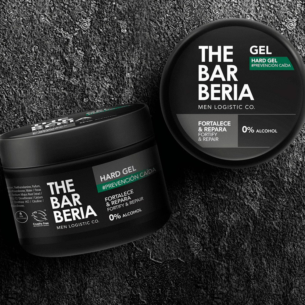 The Barberia Hair Loss Prevention Gel, Strengthens & repairs, 3.3 fl oz 0% alcohol