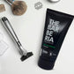 The Barberia Shaving Gel, 5 fl oz 0% alcohol, Aloe Vera & Turmeric for sensisitve skin