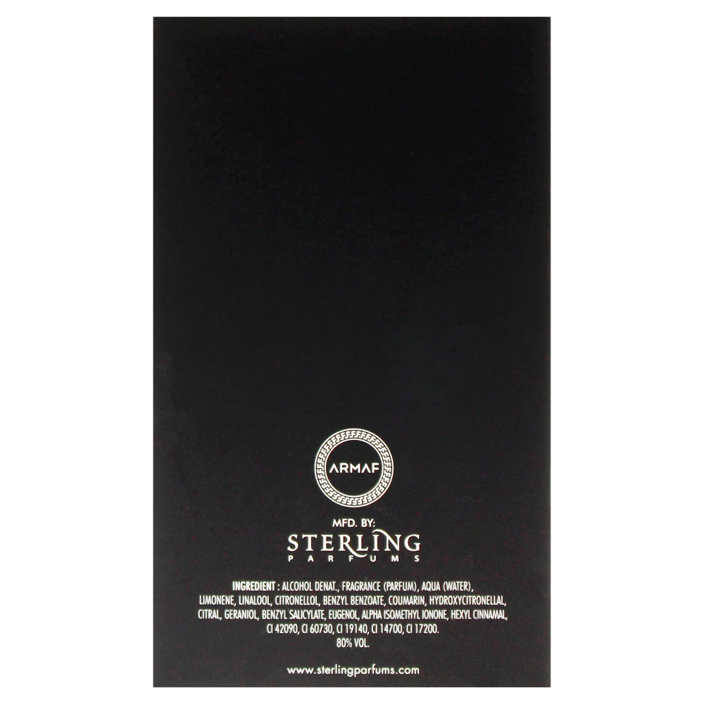 Armaf Caballo White Pour Homme Eau De Parfum 100ml For Him, Perfume For Men