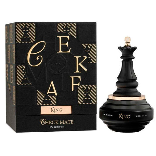 Armaf Checkmate King for Men Eau de Parfum Spray, 3.4 Ounce