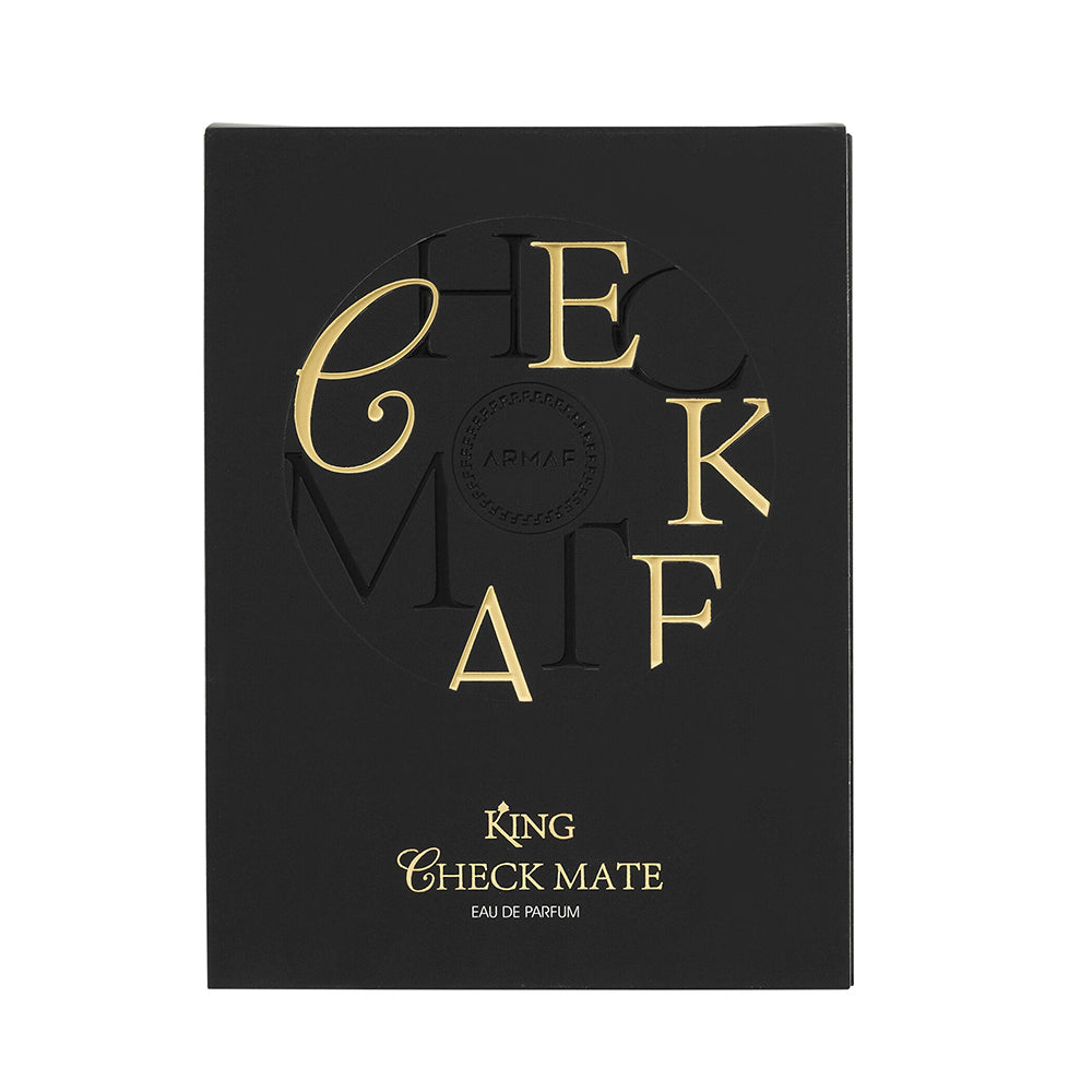 Armaf Checkmate King for Men Eau de Parfum Spray, 3.4 Ounce