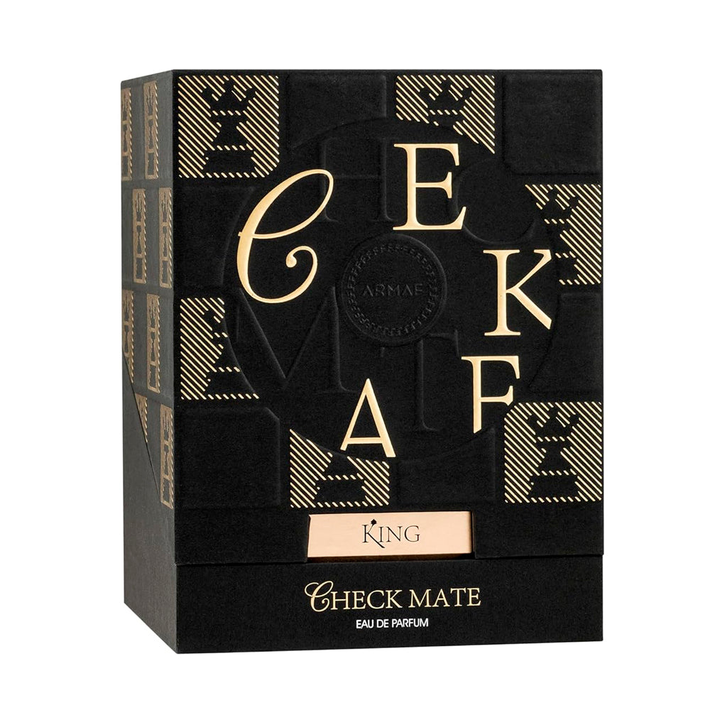 Armaf Checkmate King for Men Eau de Parfum Spray, 3.4 Ounce