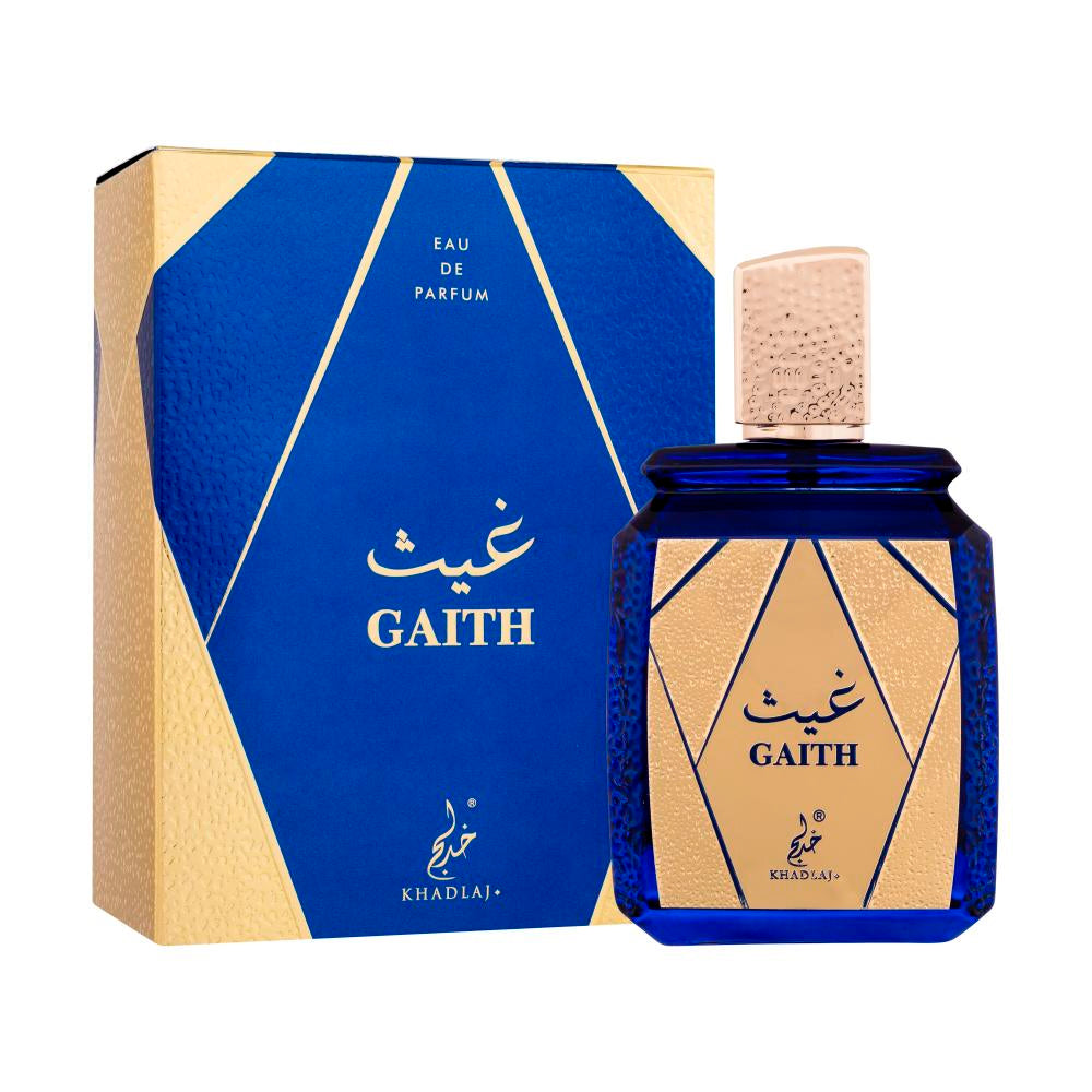 Khadlaj Gaith Eau de Perfume Spray for Men, 3.4 Ounce