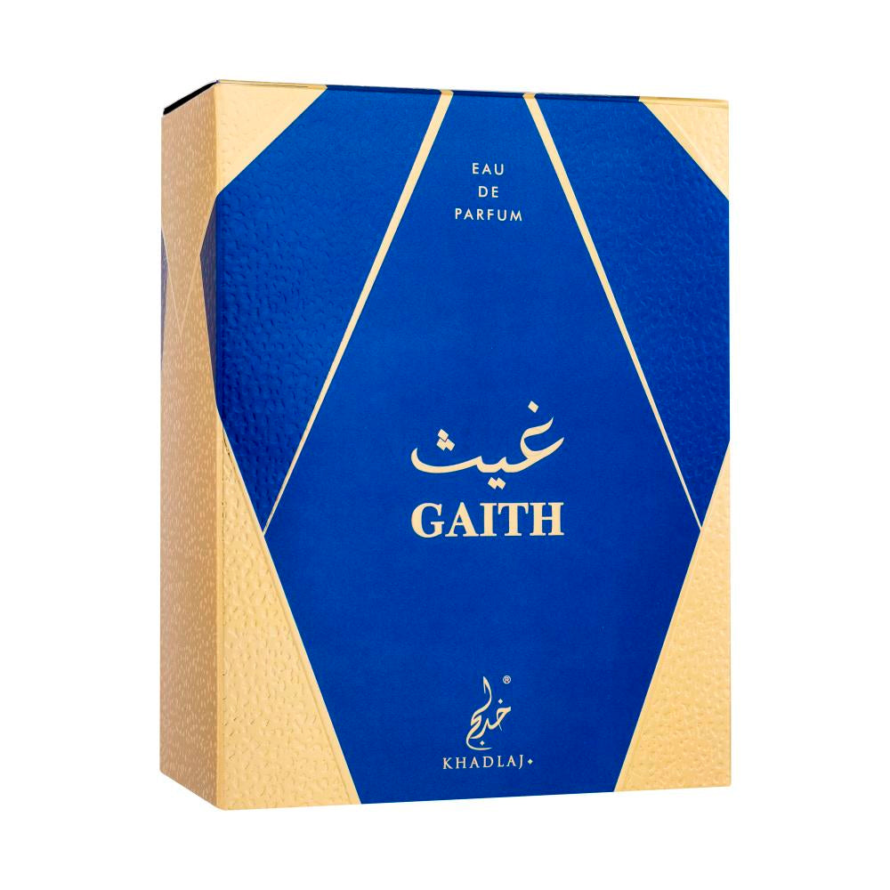 Khadlaj Gaith Eau de Perfume Spray for Men, 3.4 Ounce