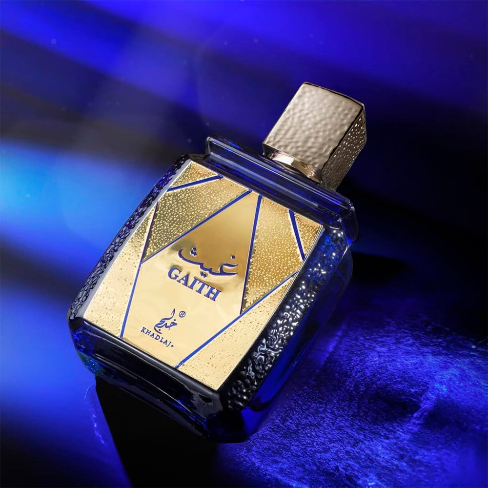 Khadlaj Gaith Eau de Perfume Spray for Men, 3.4 Ounce