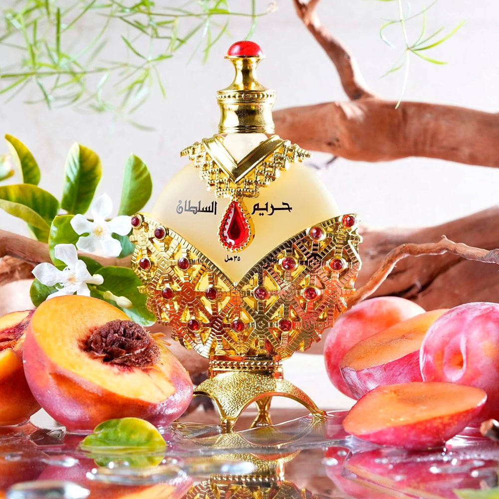 KHADLAJ PERFUMES Hareem Al Sultan Gold Concentrated Perfume Oil for Unisex, 1.18 Ounce