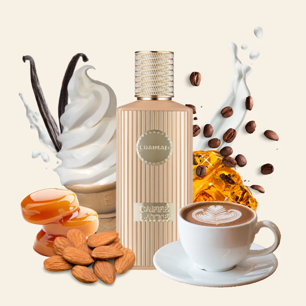 Khadlaj Caffe Latte Extrait De Parfum Spray, 3.4 Ounce (Unisex)