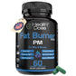 Health Dose Fat Burner PM. Sleep Aid & Brain Function Boost. 60 Capsules