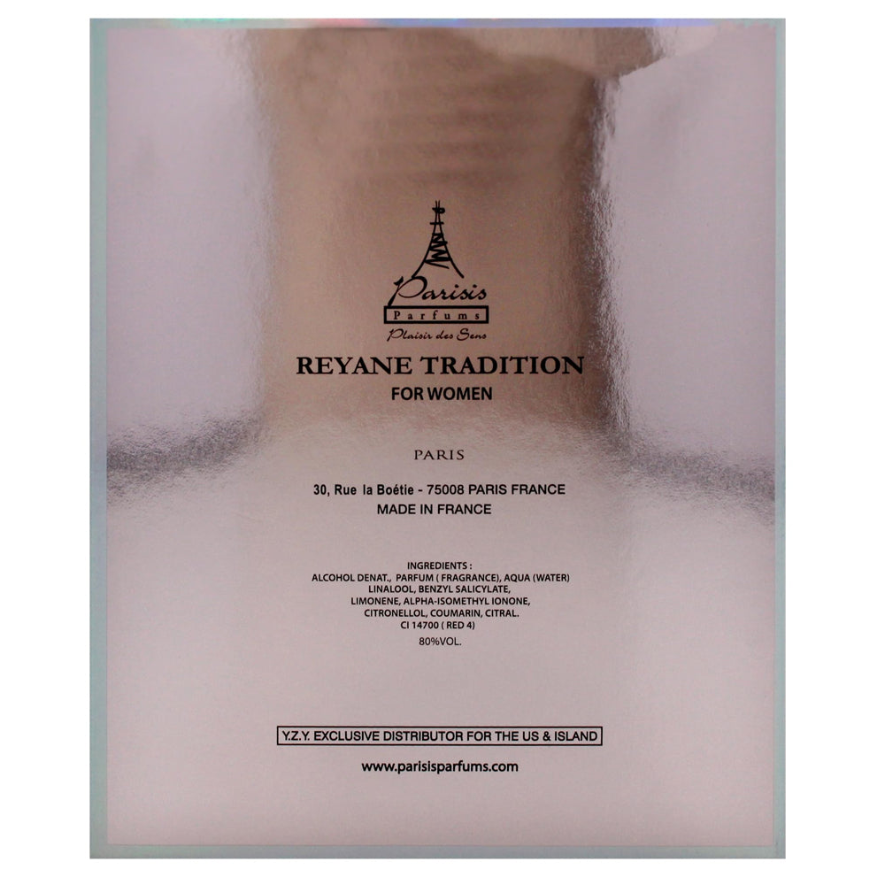 Reyane Tradition Acqua Di Parisis Venizia Reyane Tradition Eau De Parfum Spray for Women, 3.3Ounce