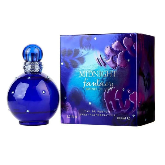 Fantasy Midnight Perfume By Britney Spears Eau De Parfum Spray Perfume for Women 3.4 oz Eau De Parfum Spray