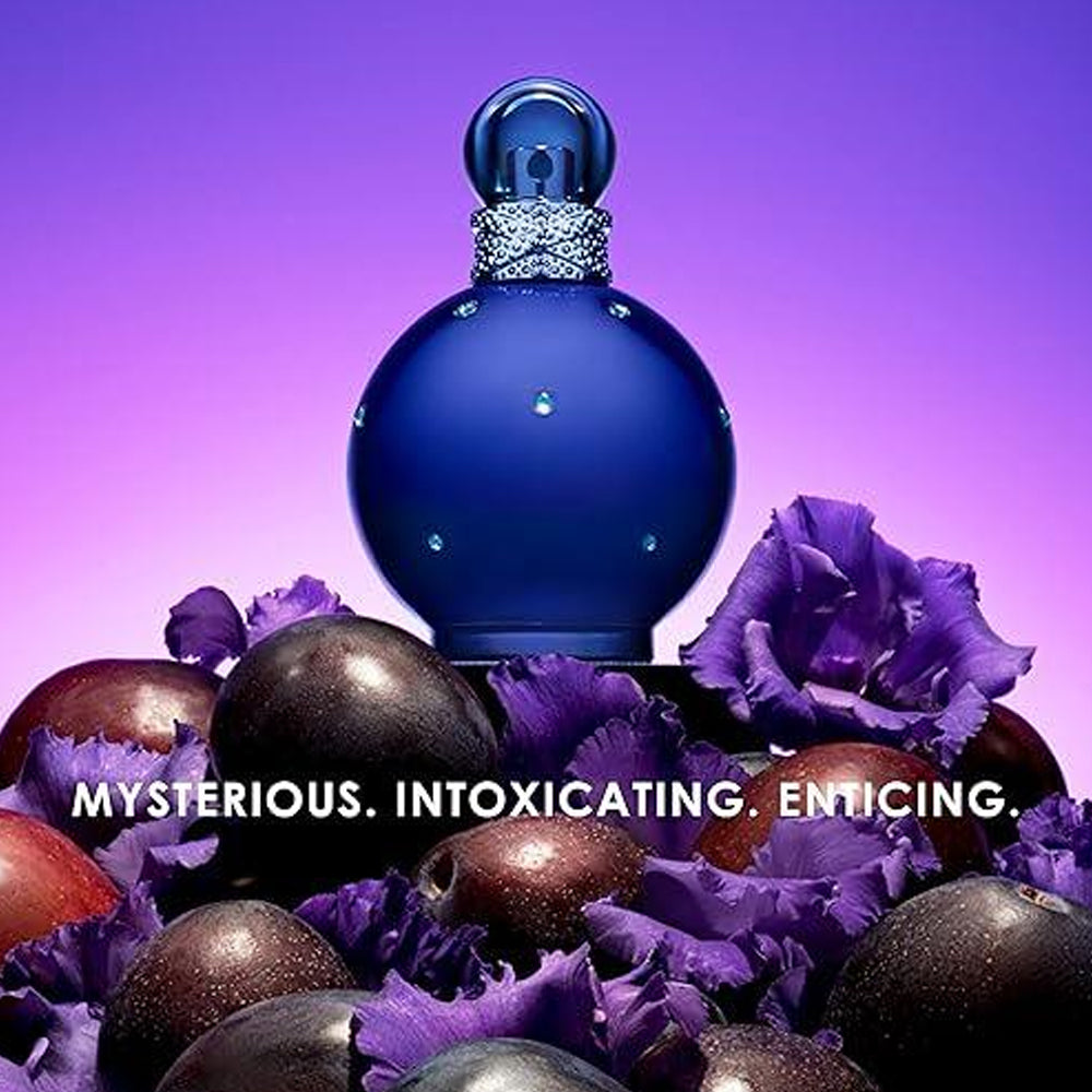 Fantasy Midnight Perfume By Britney Spears Eau De Parfum Spray Perfume for Women 3.4 oz Eau De Parfum Spray