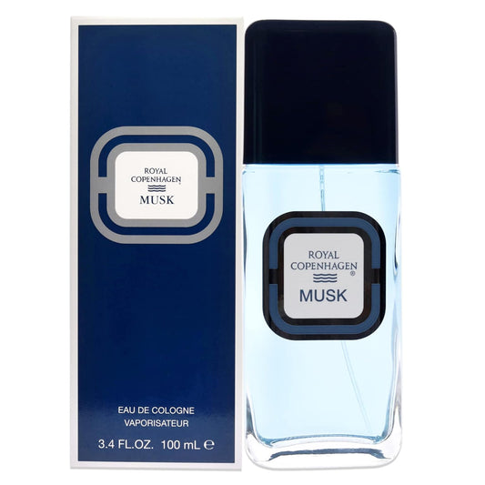Royal Copenhagen Musk For Men. Cologne Spray 3.4 Oz