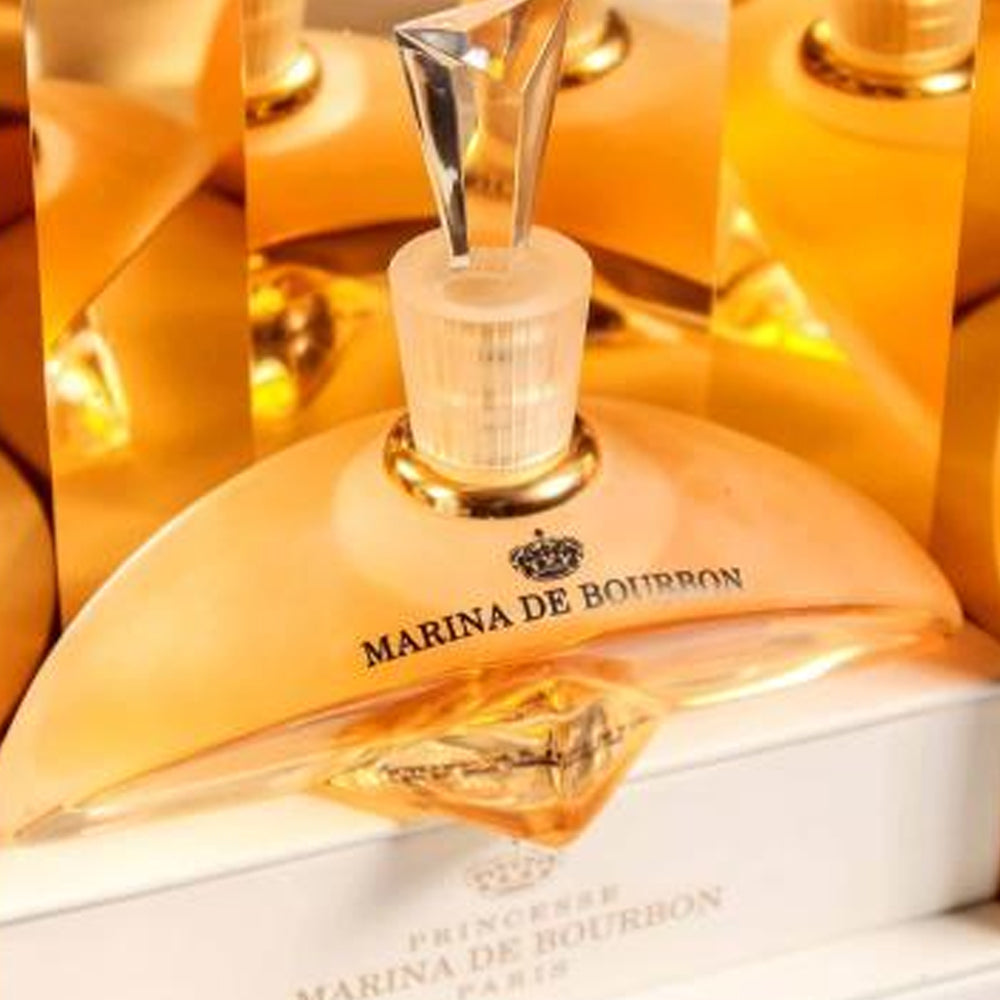 Marina de Bourbon Classique by Princesse Marina de Bourbon | Eau de Parfum Spray | Fragrance for Women | Floral and Fruity Scent with Notes of Exotic Fruits and Vanilla | 100 mL / 3.4 fl oz