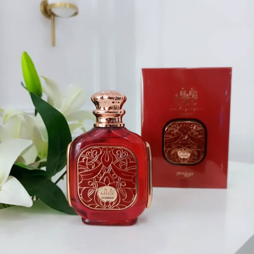 zimaya Zukhruf Cherry Pour Femme Eau De Parfum, 3.4 Fl. Oz