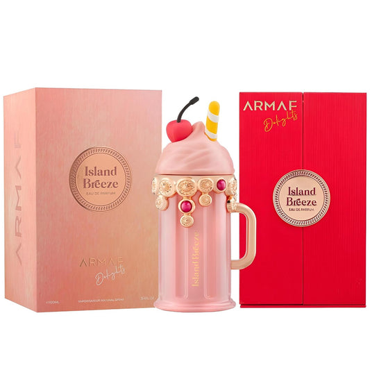 Armaf Island Breeze – Fruity, Floral, Musky – Eau de Parfum Spray Long-Lasting Fragrance for Women, 3.4 Ounce / 100 ml