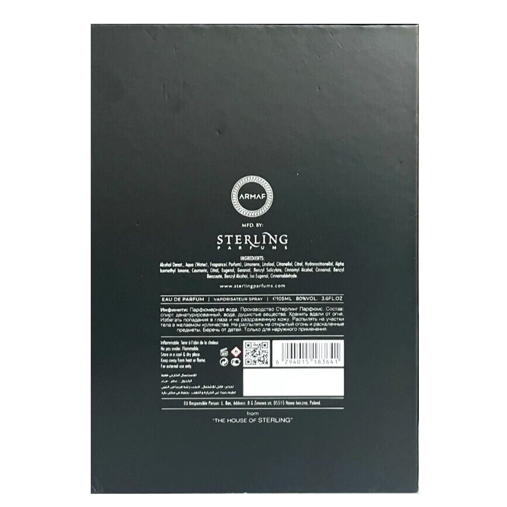 ARMAF INFINITY SILVER 3.6 EDP SPR