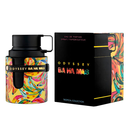 Armaf Odyssey Ba Ha Mas Tropical Collection - Fruity Eau de Parfum Spray Fragrance for Unisex - 3.4 Oz / 100 ml