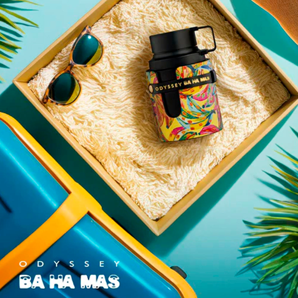 Armaf Odyssey Ba Ha Mas Tropical Collection - Fruity Eau de Parfum Spray Fragrance for Unisex - 3.4 Oz / 100 ml